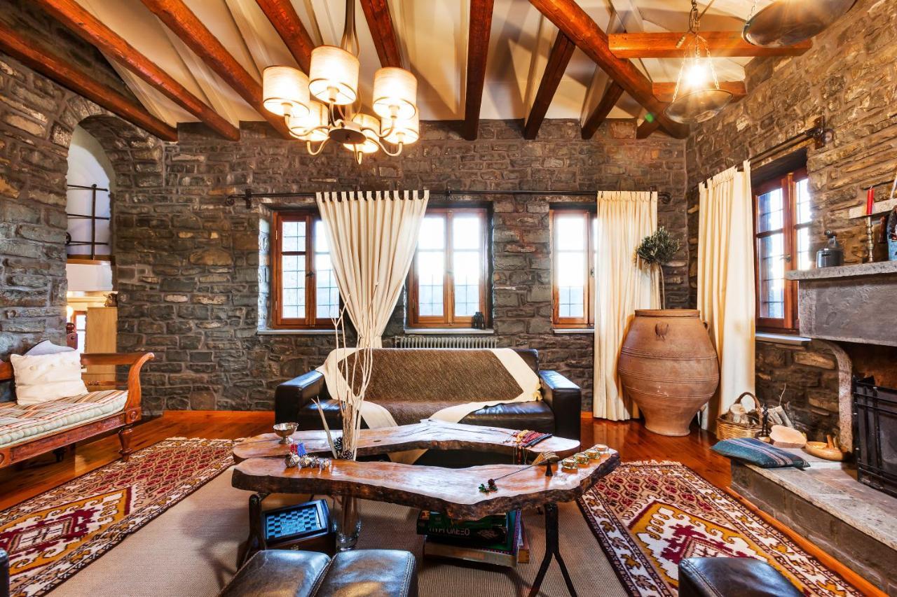 Heaven'S View Mansion - Zagori Stone Built Gem Villa Kipoi Exterior photo
