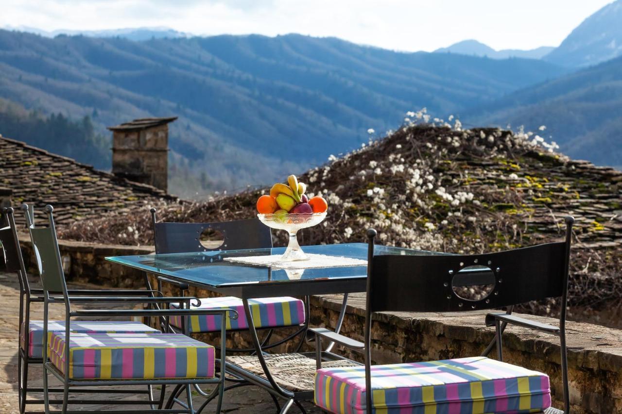 Heaven'S View Mansion - Zagori Stone Built Gem Villa Kipoi Exterior photo