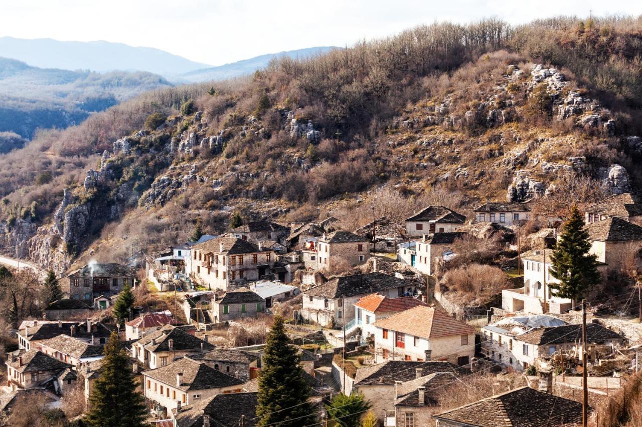 Heaven'S View Mansion - Zagori Stone Built Gem Villa Kipoi Exterior photo